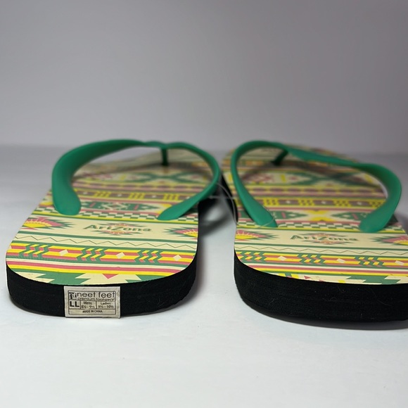 Rare Arizona Iced Tea Neet Feet Sandals Flip Flops Men’s Size 8.5/9.5 - Picture 5 of 10